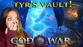 TYRS VAULT amp SIDE QUESTS GALORE  God of War 2018  FIRST PLAYTHROUGH  Part 12 [upl. by Aniram458]