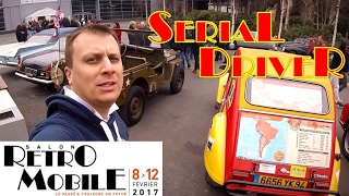 SERIAL DRIVER  visite retromobile 2017 [upl. by O'Donnell]