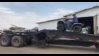 1992 TrailEze 20 Ton 38ft Equipment Trailer [upl. by Zoldi683]