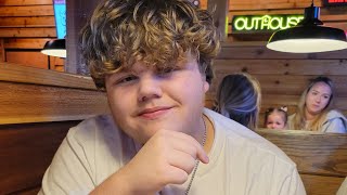 We celebrated my sons 15th birthday at texasroadhouse in charlestonwv [upl. by Allertse548]