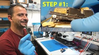 Fixing an iPhone X that wont turn on due to a VDDMAIN short [upl. by Webber409]