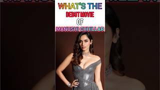 Manushi chhillar ki debut movie konsi hai manushichhillar debutmovie missworld [upl. by Bortman315]