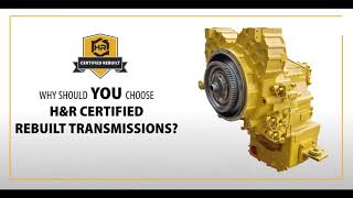 HampR Certified Rebuilt Transmissions  Discover the Benefits [upl. by Sheeran]