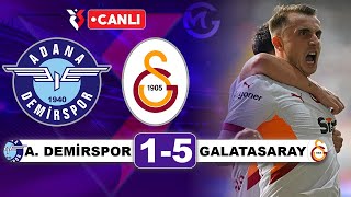 Adana Demirspor 15 Galatasaray  Süper Lig Canlı Yayın [upl. by Hausner137]