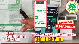 Gadai HP 3 Juta di Pegadaian [upl. by Mckee]