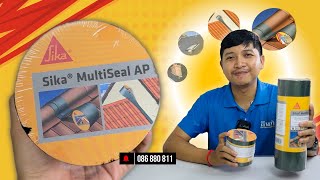 Sika® MultiSeal បន្ទះកៅស៊ូបកបិតការពារជម្រាបទឹកដែលងាយស្រួលប្រើប្រាស់ និងចំនាយតិច [upl. by Aneeg772]