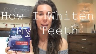 How I Use Crest Whitestrips Tips amp Tricks [upl. by Aurita]