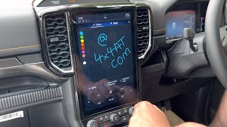 Next Generation 2023 Ford Ranger Infotainment System Features  Exclusive Video [upl. by Asiluy]