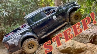 Ford Ranger Raptor Extreme Offroading  Badak Extreme Trekker Tires [upl. by Giselbert115]