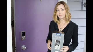 Review  Weiser Premis smart lock with touchscreen Kwikset [upl. by Calle]