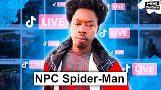 NPC Miles Morales Spider Man on TikTok [upl. by Zulema12]