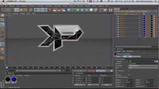 C4D Tutorial Wireframe Objects With Color [upl. by Nnayram]