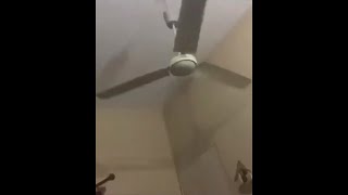 Ceiling fan fall down [upl. by Akeim323]