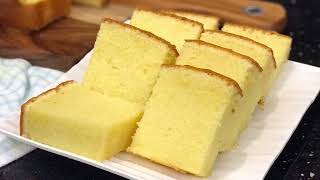 Butter Cake Kek Mentega 牛油蛋糕糖油搅拌法 [upl. by Lull]