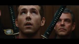 Wade Wilson Deadpool Deflecting Bullets Scene X Men Origins Wolverine 2009 Movie CLIP HD [upl. by Malik]