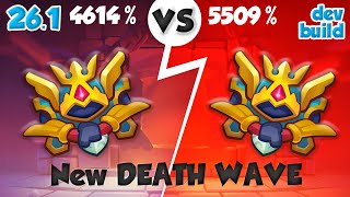 261 DEV BUILD  How is Boreas in DEATH Wave RUSH ROYALE [upl. by Eidlog]