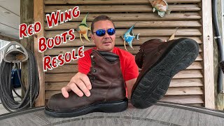 Red Wing Work Boots Resole  We review cost and quality [upl. by Deerdre359]