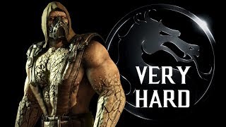 Mortal Kombat X  Tremor Metallic Klassic Tower VERY HARD NO MATCHES LOST [upl. by Dnanidref]