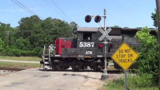 Main Street Railroad Crossing Ohatchee AL [upl. by Norrahs336]