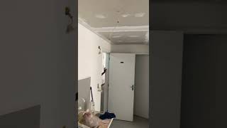 Divisoria e forro cm cortineiro em drywall [upl. by Grannia]