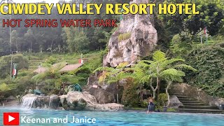 CIWIDEY VALLEY RESORT HOTEL  HOT SPRING WATER PARK AT CIWIDEY  KEENAN AND JANICE [upl. by Vange]