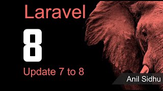 Laravel 8 tutorial  update laravel 7 to 8 [upl. by London]