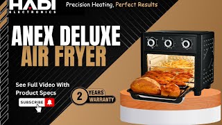 Anex Oven Toaster with Air Fryer  AG2123 New Model 2024  Bake Fry Grill  Hadi Electronics [upl. by Packston227]