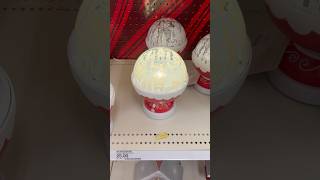 Target 2024 animated Spinning Light up Snow Globe in store demo target christmasdecor 2024 [upl. by Rosana]