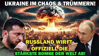 UKRAINEKRIEG Russland zündet SUPERBOMBE Ukraine im CHAOS und TRÜMMERN 😱 [upl. by Alethia]