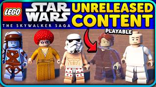 30 Unreleased LEGO Star Wars The Skywalker Saga Characters are HERE [upl. by Ettenyl]