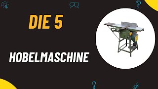 Die 5 Besten Hobelmaschine Test 2024  Besten Hobelmaschine Vergleich [upl. by Hatfield]