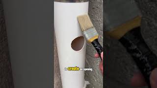 An easy way to install a drain pipe for a sink plumbingtech plumber [upl. by Guinna]