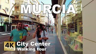 Murcia Spain  Walking tour 4k 60 fps [upl. by Galateah]