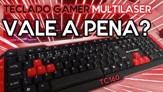 Teclado Gamer TC160 VALE A PENA [upl. by Attesor]