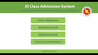 xi class admission 1st result 2024 published date [upl. by Neelhtak]