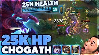 CHOGATH TOP TEARS YOU APART IN 1 COMBO 2K DAMAGE  S14 Chogath TOP Gameplay Guide [upl. by Peregrine]