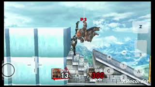 Super Smash Bros Brawl  Ganondorf Vs Snake  Full HD [upl. by Astrix]