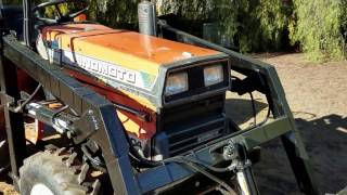 Hinomoto E2004 used compact 4 wheel drive tractor for sale by Toughtractorscom [upl. by Bunnie]