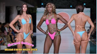 4K Vertical Normal Culture Swimwear Part1  2024 Miami Swim Week® The Shows [upl. by Latton]