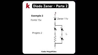 Diodo Zener  Parte 2 [upl. by Enyallij]