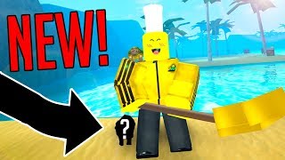 THEY ADDED THIS FOR ME Roblox Treasure Hunting Simulator [upl. by Angelika768]