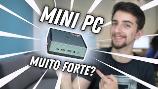 Mini PC com RYZEN 5 e VEGA 8 Unboxing e primeiras impressões [upl. by Hannie]