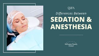 Differences Between Sedation and Anesthesia [upl. by Noel386]