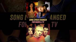 Song Lyrics That Were Changed For Radio amp TV  Tom Petty Radiohead [upl. by Aniez]