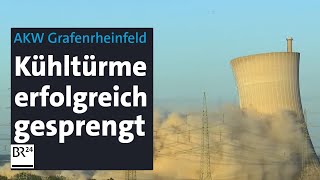 AKW Grafenrheinfeld Die Kühltürme sind Geschichte  BR24 [upl. by Fai832]