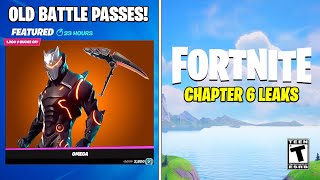 Fortnite NEW Update OLD Battle Passes amp Chapter 6 Live Event [upl. by Neitsirhc595]