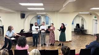 Bailey Concert Singers Symposium 19th September 2024 Ensemble coaching with soprano Joanne Lunn [upl. by Dreher400]