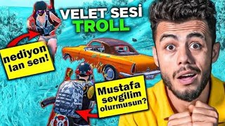 TUGAY GÖK VELET SESİ TROLL SEVGİLİM OLURMUSUN [upl. by Akili]