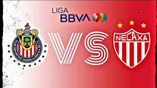 CHIVAS VS NECAXA LIGA MX J13 APERTURA 2024 [upl. by Ahseihs]