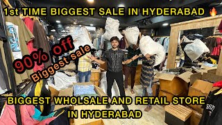 BIGGEST MULTI BRANDED STORE IN HYDERABAD  BEST PLACE TO BUY ORIGNAL CLOTHES IN HYDERABAD [upl. by Toback]